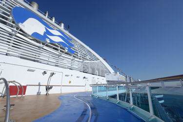 Princess Cruises Coral Class Interior jogging track.jpg